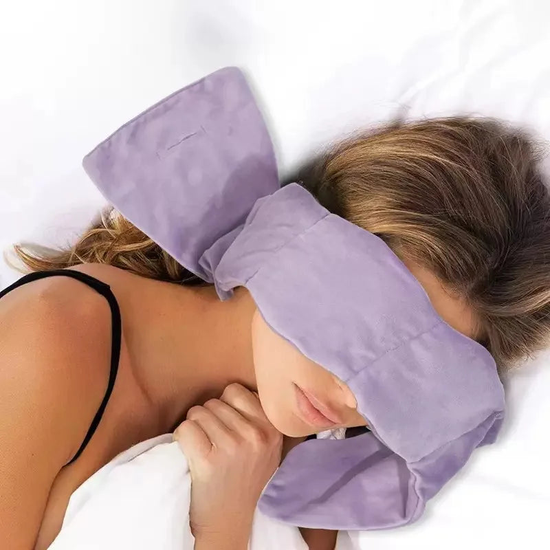 Weighted Eye Sleep Mask for Light Blocking Travel Eye Blindfold for Relaxation Gravity Sleep Patchs Eyeshade Sleepmask