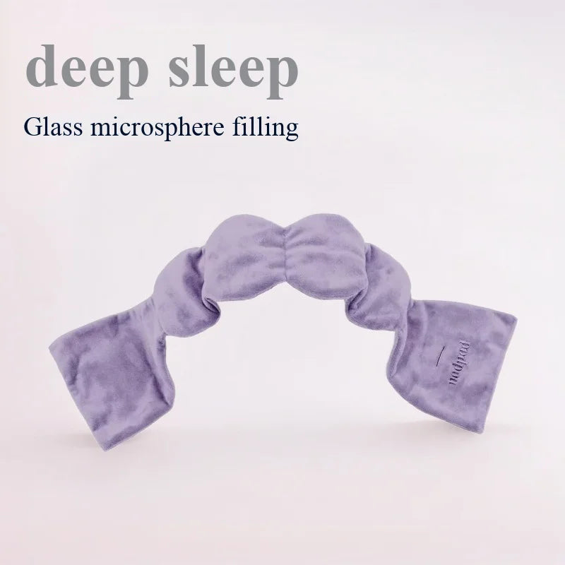 Weighted Eye Sleep Mask for Light Blocking Travel Eye Blindfold for Relaxation Gravity Sleep Patchs Eyeshade Sleepmask