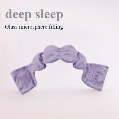 Weighted Eye Sleep Mask for Light Blocking Travel Eye Blindfold for Relaxation Gravity Sleep Patchs Eyeshade Sleepmask